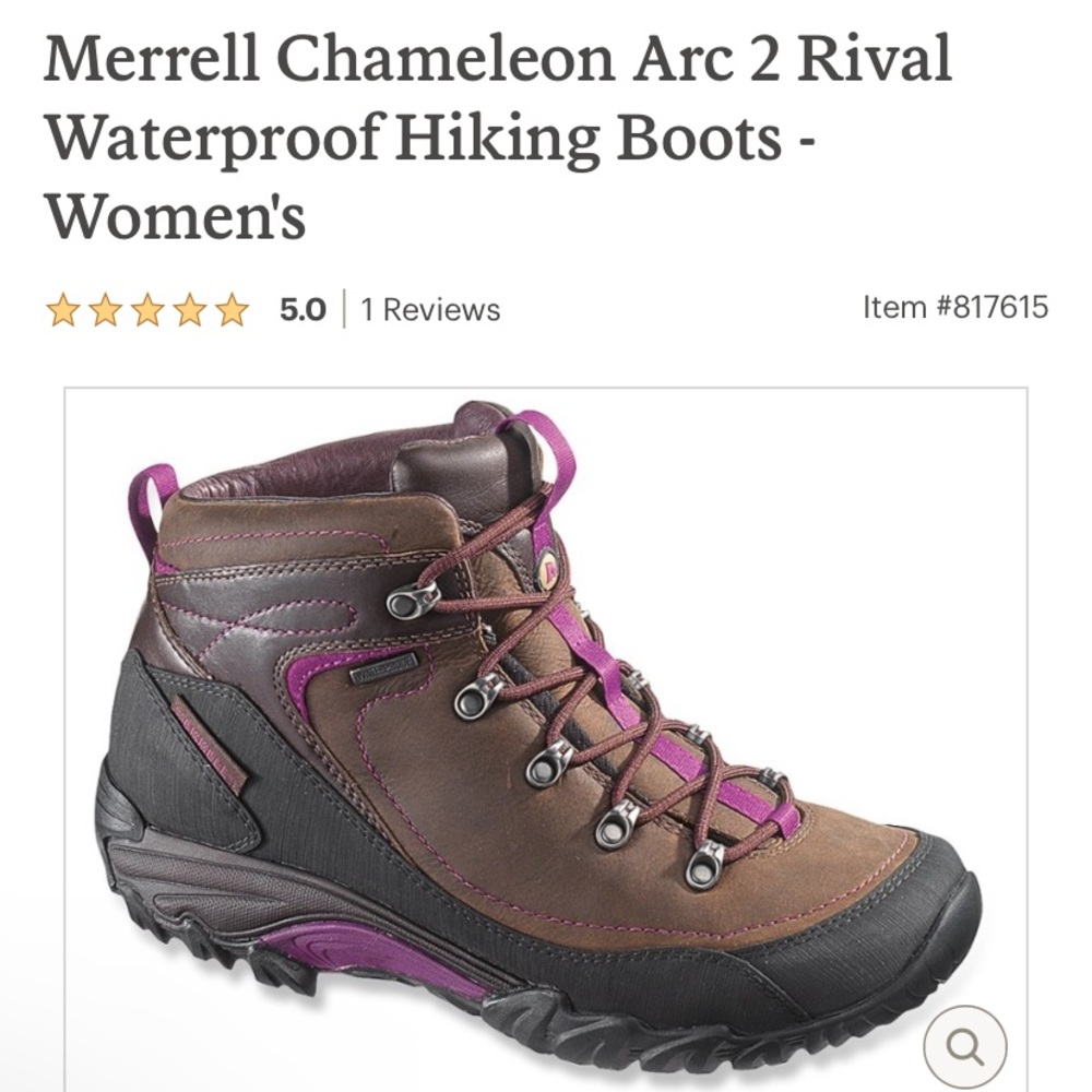 Merrill hiking boots